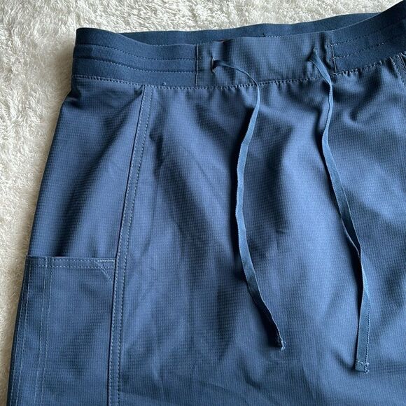 Lee Blue workout skort skirt gold‎ tennis office size 6 - Picture 2 of 8